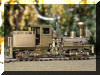 For Sale: Brass HO Benson Log Co. #528 T-Boiler Shay engineer's rear side view...