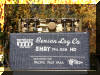 For Sale: Brass HO Benson Log Co. #528 T-Boiler Shay underneath view on top of box...