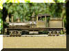 Brass PFM/United Harrington Lumber Co. HO scale HO Shay fireman's side view...