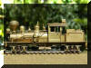 Brass PFM/United Hillcrest Lumber Co. HO scale HO Shay fireman's side view...