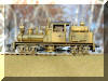Brass PFM/United Mich-Cal Lumber Co. HO scale HO Shay fireman's side view...