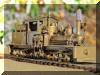 Real sweet...Brass PFM/United Mich-Cal Lumber Co. HO scale HO Shay engineer's forward frontal offset view...