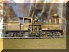 Such a fine looking little Shay...Brass PFM/United Benson Log Co. HO scale HOn3 Shay, engineer's side view...
