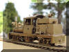  Holey Moley Artichoke!!! Brass PFM/United Mich-Cal Lumber Co. HO scale HOn3 Shay fireman's rear offset view...