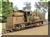 Real sweet...Brass PFM/United Mich-Cal Lumber Co. HO scale HOn3 Shay... engineer's rear offset view...