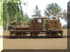 Real sweet...Brass PFM/United Mich-Cal Lumber Co. HO scale HOn3 Shay... fireman's side view...