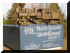 Brass PFM/United Class B HO scale HO Climax fireman's forward frontal offset view upon its box...