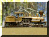 There is something about the look of a Cowichan Shay...Brass PFM/United Cowichan R.R. HO scale HOn3 Shay, engineer's side view...