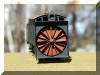 Ahhh, a Rotary...gotta have a Rotary...Brass Operating Rotary Snowplow by 'Nickel Plate Road' in HO scale engineer's forward frontal view...
