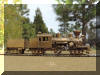 Exqusite little lady!!! Brass PFM/United Hillcrest Class C HO scale HO Climax engineer's full side view...