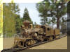 Hot Chile Peppers!!! Brass PFM/United Hillcrest Class C HO scale HO Climax fireman's forward frontal offset view...