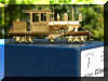 Brass Joe Works/Flying Zoo 18 ton HO scale HOn3 Climax engineer's side view on top of its box which is in fine shape...