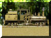 Brass PFM/United Mich-Cal Lumber Co. HO scale HOn3 Shay engineer's side view...