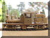 Real sweet...Brass PFM/United Mich-Cal Lumber Co. HO scale HOn3 Shay... fireman's side view...