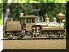 Brass Precision Scale Co. Class-A 20 Ton HO scale HOn3 Shay engineer's side view...