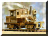 The 'RARE Classic'!!! Brass Joe Works/Flying Zoo 18 ton HO scale HOn30 Climax engineer's forward frontal offset view...