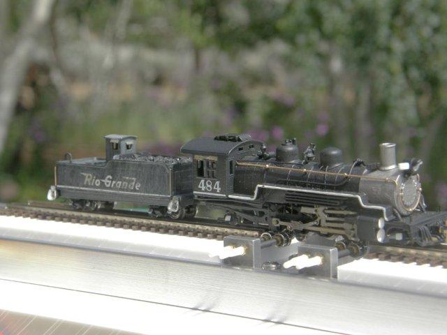 Aspen Models K-36 Engineer's side frontal view of New N/Nn3 Dual Gauge Style 1.2 Testtraxx...