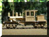 Brass Joe Works/Flying Zoo 18 ton HO scale HOn3 Climax fireman's side view...